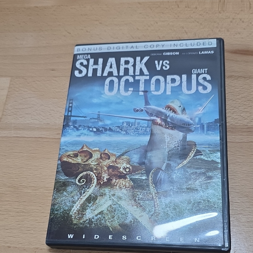 Mega Shark vs Giant Octopus DVD